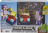 Minecraft Enchanting Room with 3.25-in Steve Figure & Accessories, Storytelling Adventure Play Set, Complete Play in a Box, Gift for Kids Ages 6 and Older