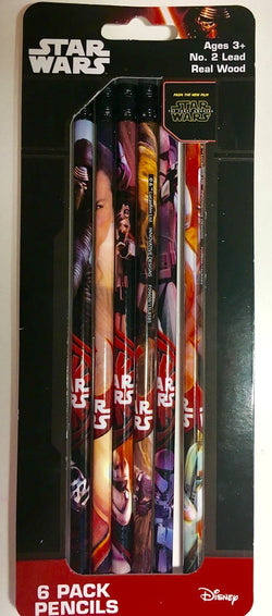 Disney Star Wars Pencils - 6pk