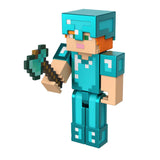 Mattel Minecraft Craft-A-Block Alex in Diamond Armor