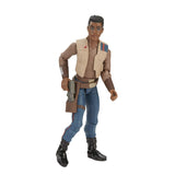 STAR WARS Galaxy of Adventures The Rise of Skywalker Finn 5"-Scale Action Figure Toy with Fun Blaster Action Movement
