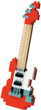 Nanoblock Electric Guitar- Red