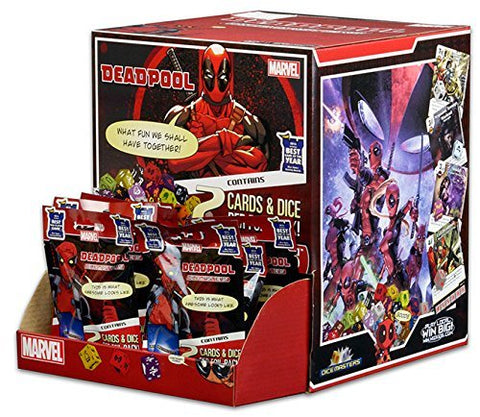 Marvel Dice Masters Deadpool Lot of 10 Unopened Packs Boosters New