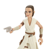STAR WARS Galaxy of Adventures The Rise of Skywalker Rey 5"-Scale Action Figure Toy with Fun Lightsaber Action Move