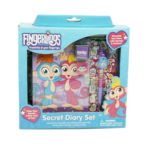 Fingerlings Friendship at Your Fingertips 7 Pieces Secret Diary