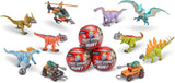 5 Surprise Series 3 - Dino Strike Hunt Capsules by ZURU (2 Pack) Mystery Collectible Mini Dinosaur Toys