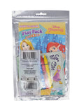 Disney Princess Girls Play Pack Grab & Go Crayons Stickers Party Favors 10 Pack