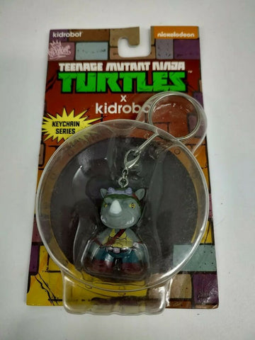 Kidrobot X Teenage Mutant Ninja Turtles TMNT Keychain Series Rocksteady