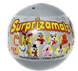 Surprizamals Holiday Series 2 Stuffed Animals 1 Blind Globes PULLED