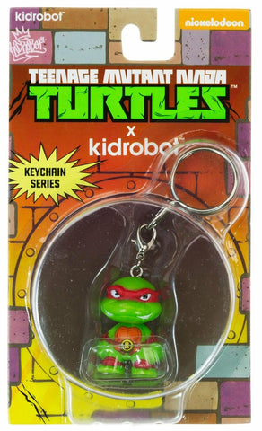 Teenage Mutant Ninja Turtles Raphael: TMNT x Kidrobot ~1.3" Mini-Figure Keych...
